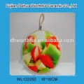 Titular de pote de cerâmica quente venda com design de frutas